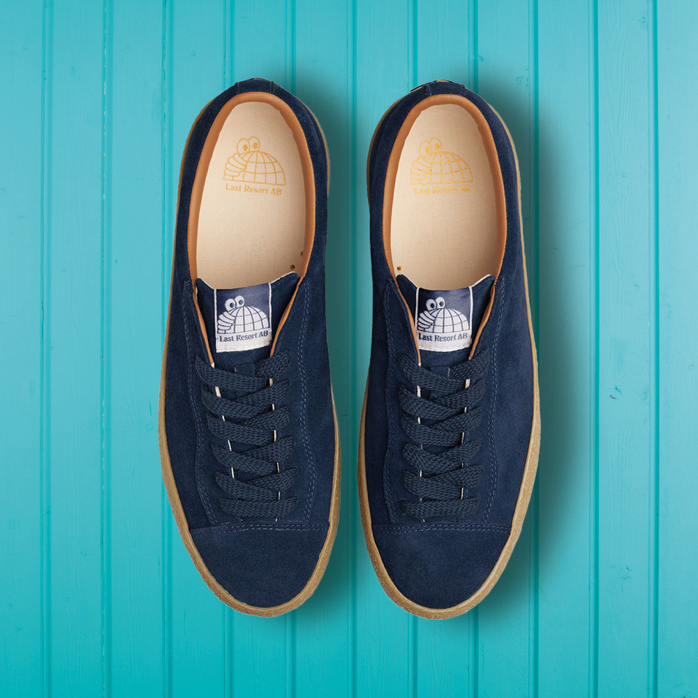 Last Resort AB VM002 Lo Suede Navy/Gum