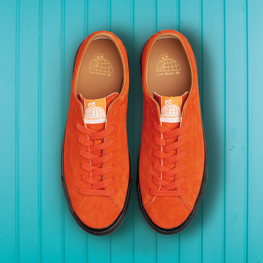 Last Resort AB VM003 Lo Suede Flame Orange/Black