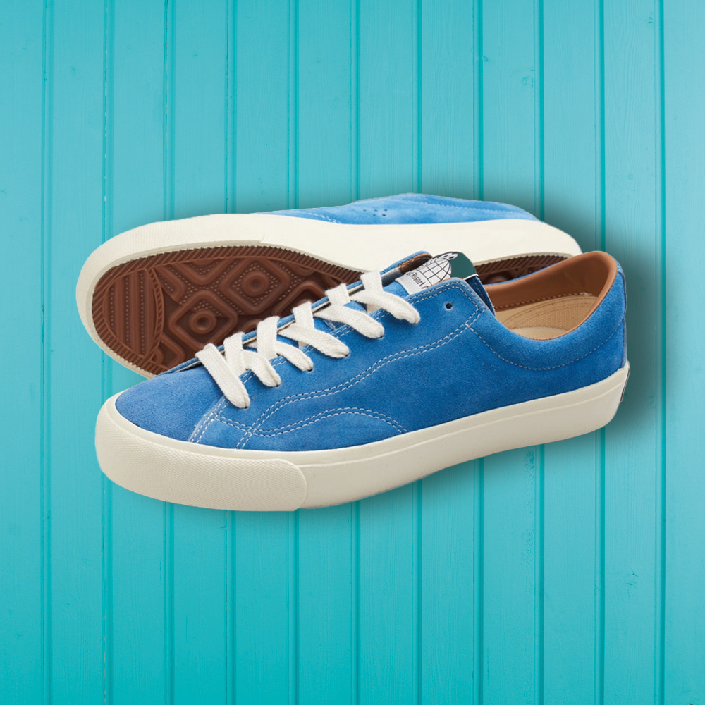 Last Resort AB VM003 Lo Suede Sky Blue/White