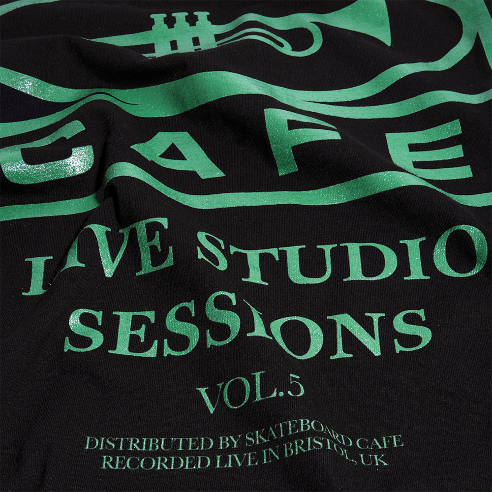 Skateboard Café 45 T-Shirt Black