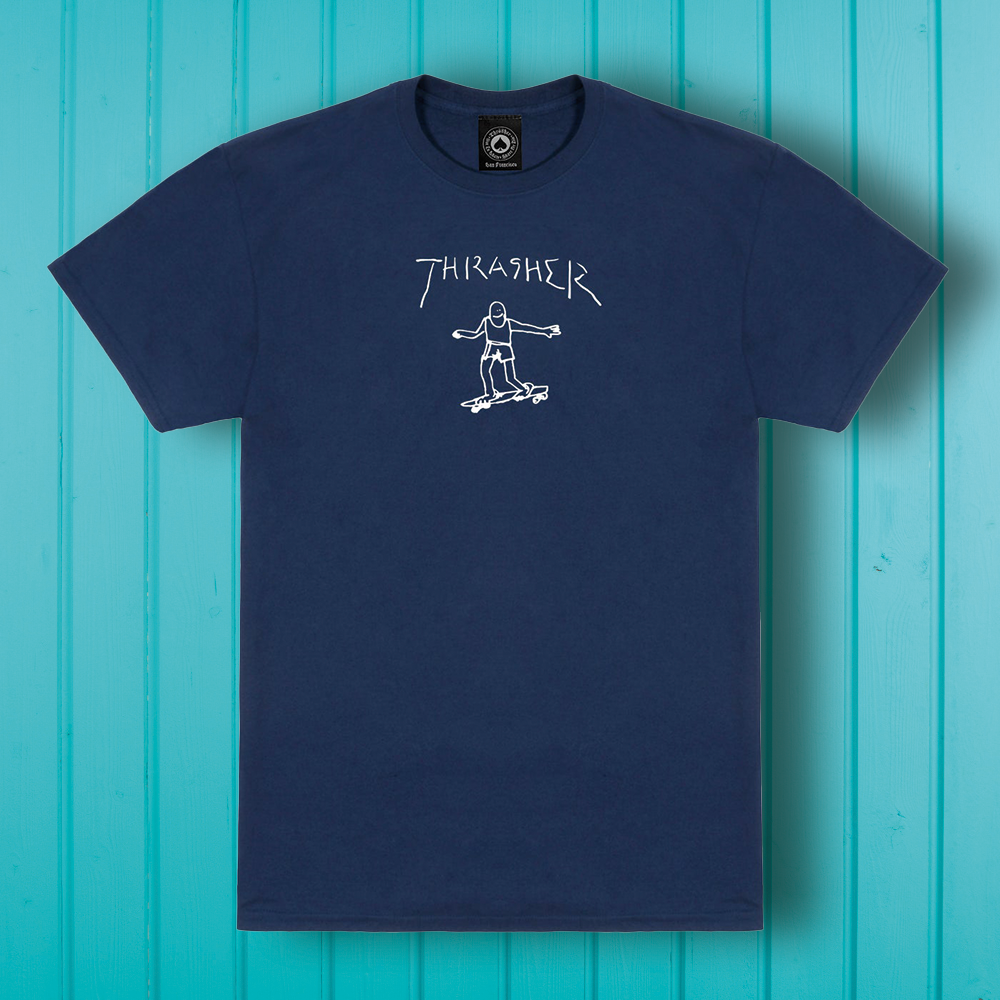 Thrasher Gonz T-Shirt Navy - Main Image