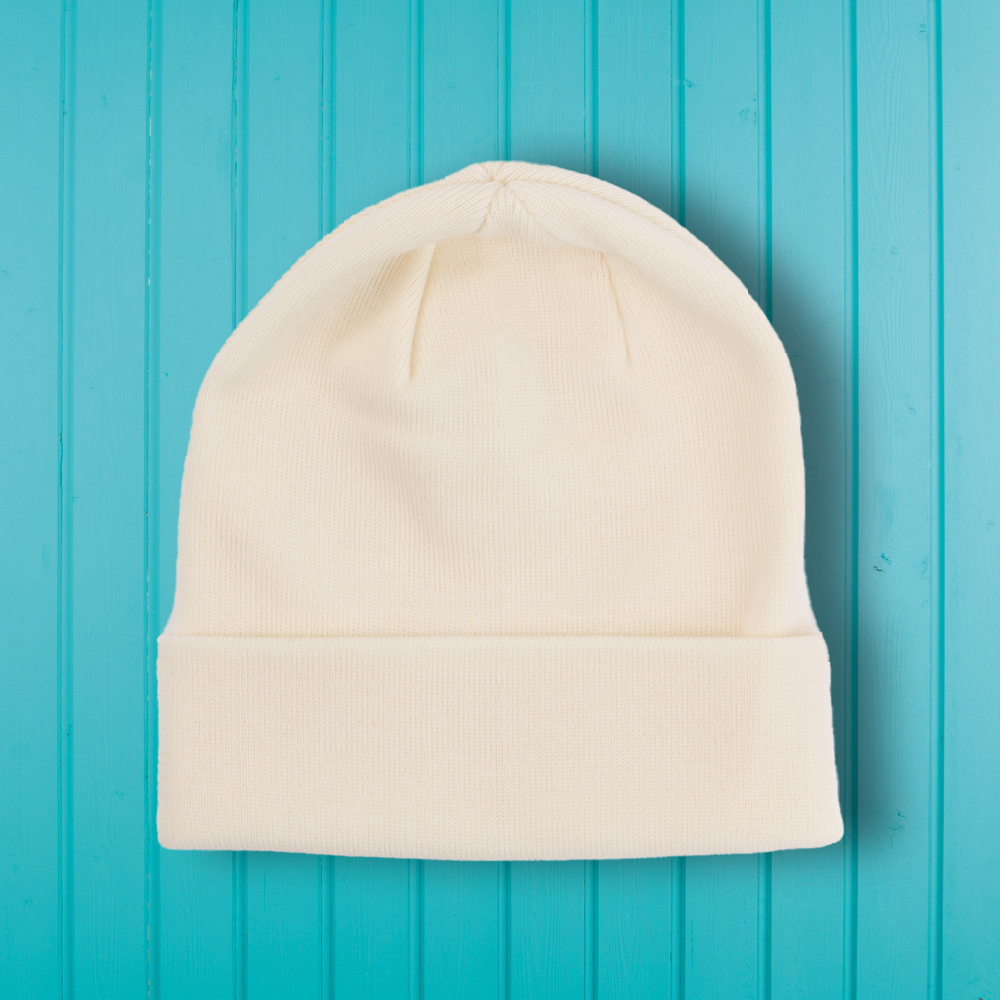 Turnschuh muddaflip Merino Beanie White