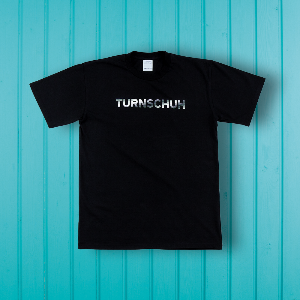 Turnschuh Schach T-Shirt Black