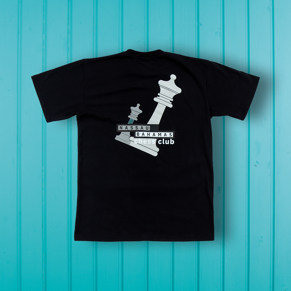 Turnschuh Schach T-Shirt Black