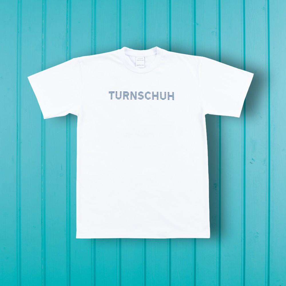 Turnschuh Schach T-Shirt White