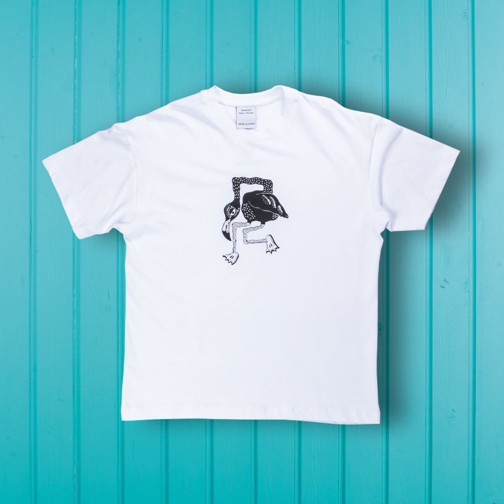 Fred Nussbaum für Turnschuh Flamingo T-Shirt White/Black