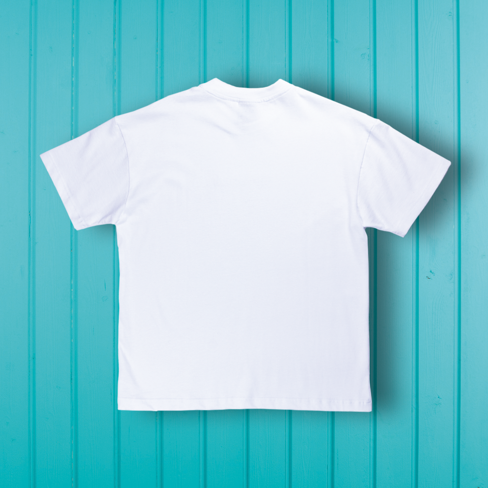 Turnschuh Logo Embroidered T-Shirt White Tonal