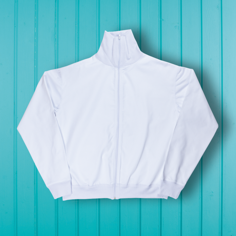 Turnschuh Track Top White