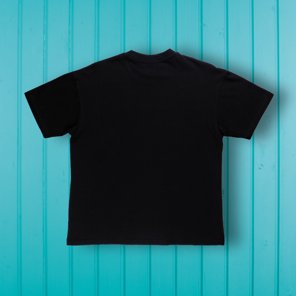 Turnschuh muddaflip Embroidered T-Shirt Black