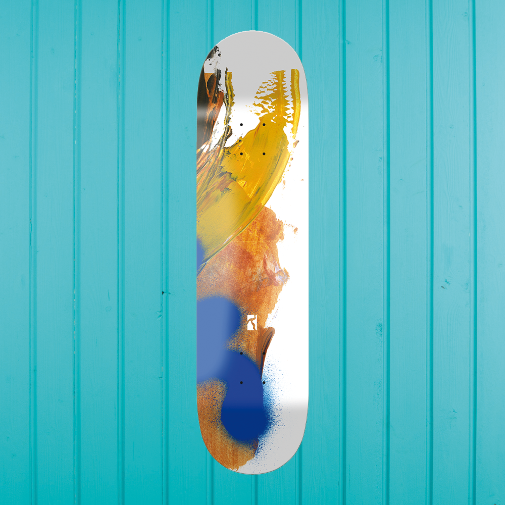 Poetic Collective Spray Wave Right Deck 8.5"