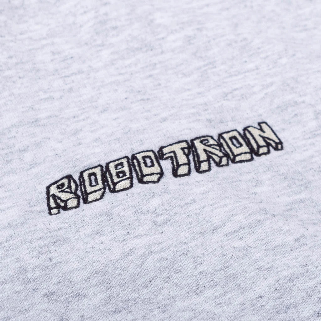 Robotron Slouch Crewneck Sweatshirt Ash