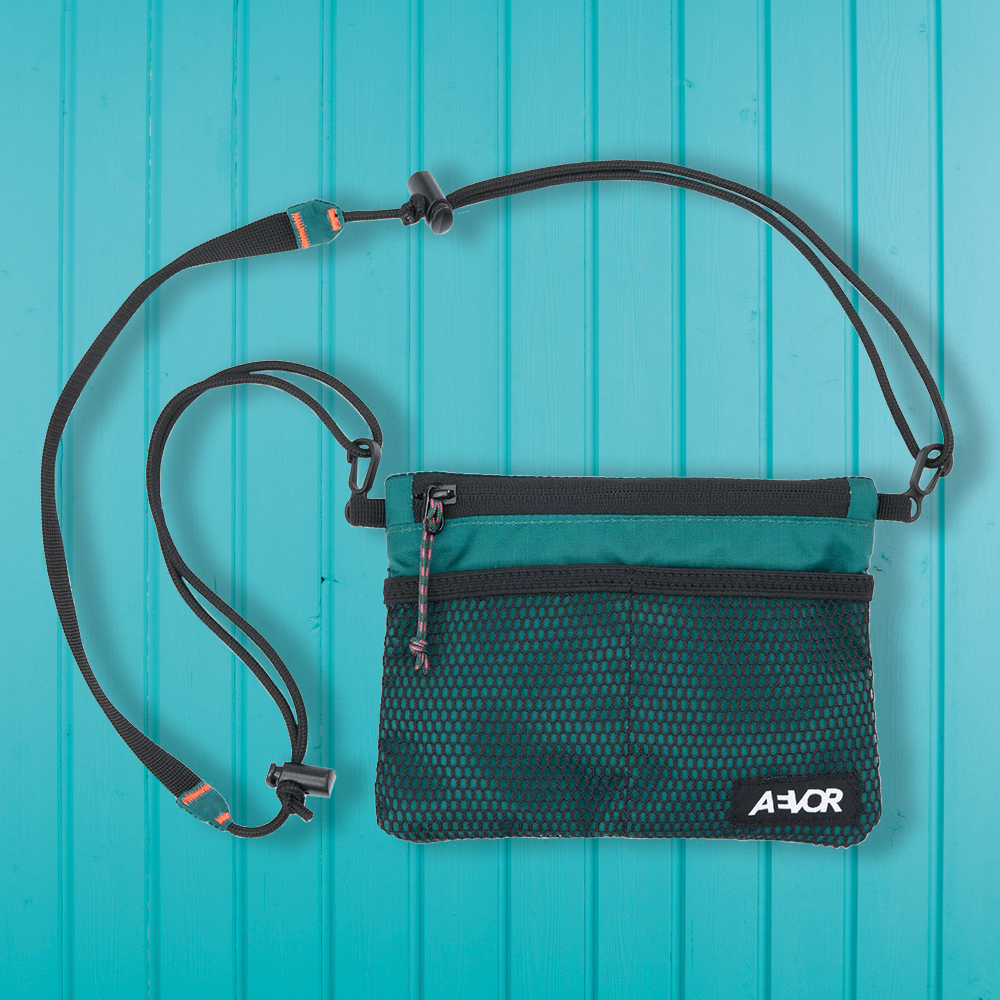 Aevor Chest Pouch Ripstop Evergreen