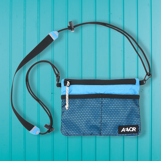 Aevor Chest Pouch Ripstop Retro Blue