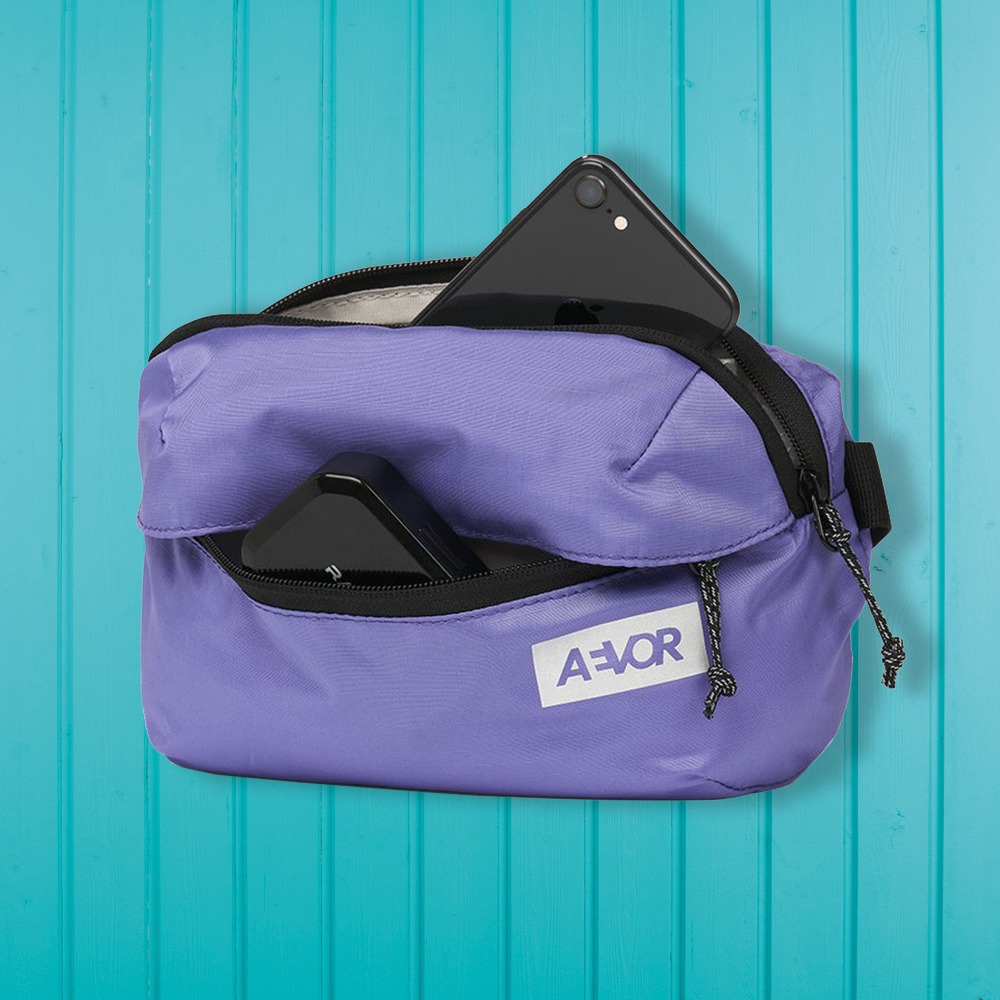 Aevor Hip Bag Ease Ripstop Purple