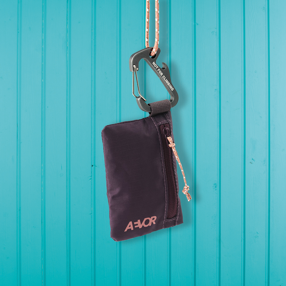 Aevor Explore Wallet Ripstop Oxy Purple