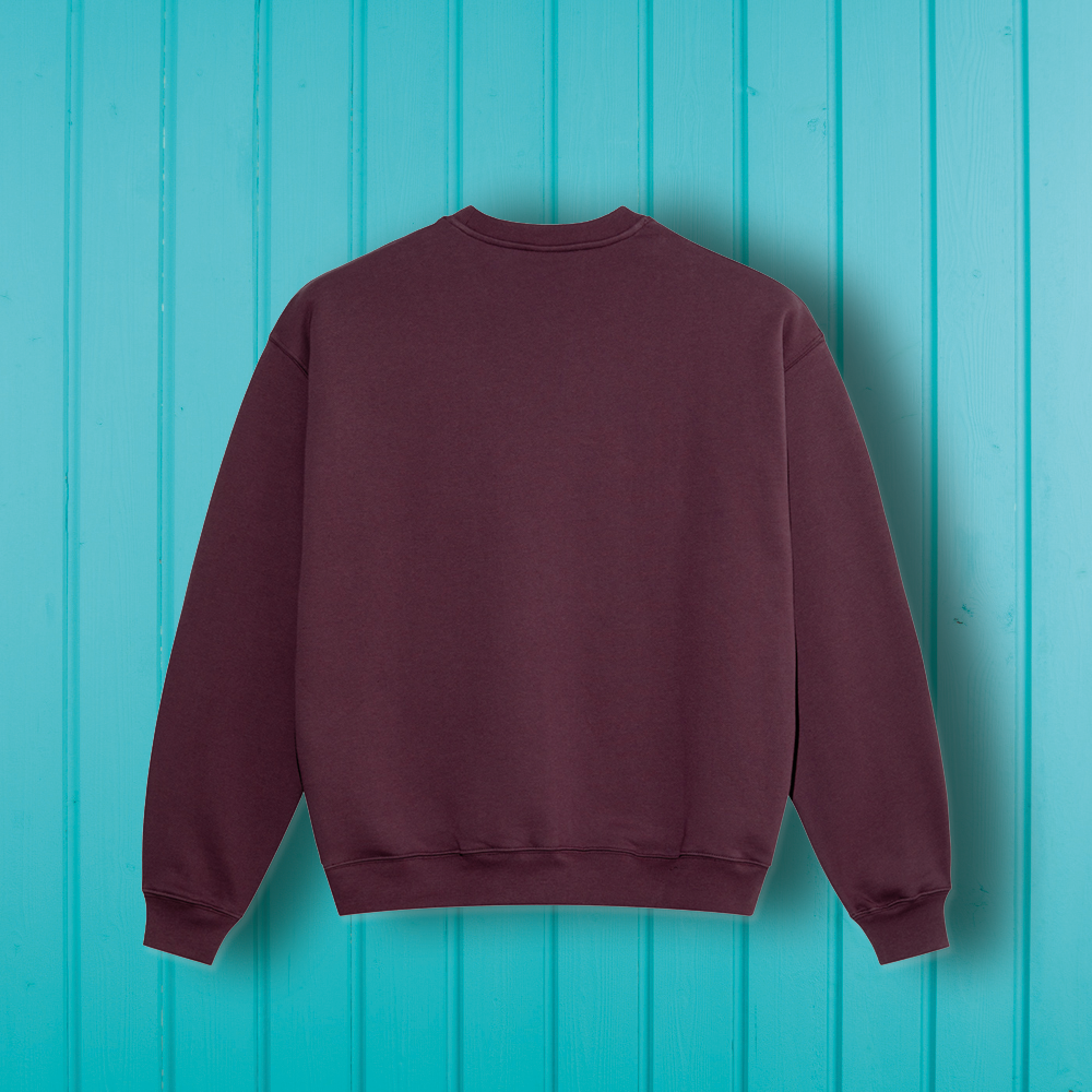 Last Resort AB Atlas Monogram Crewneck Plum