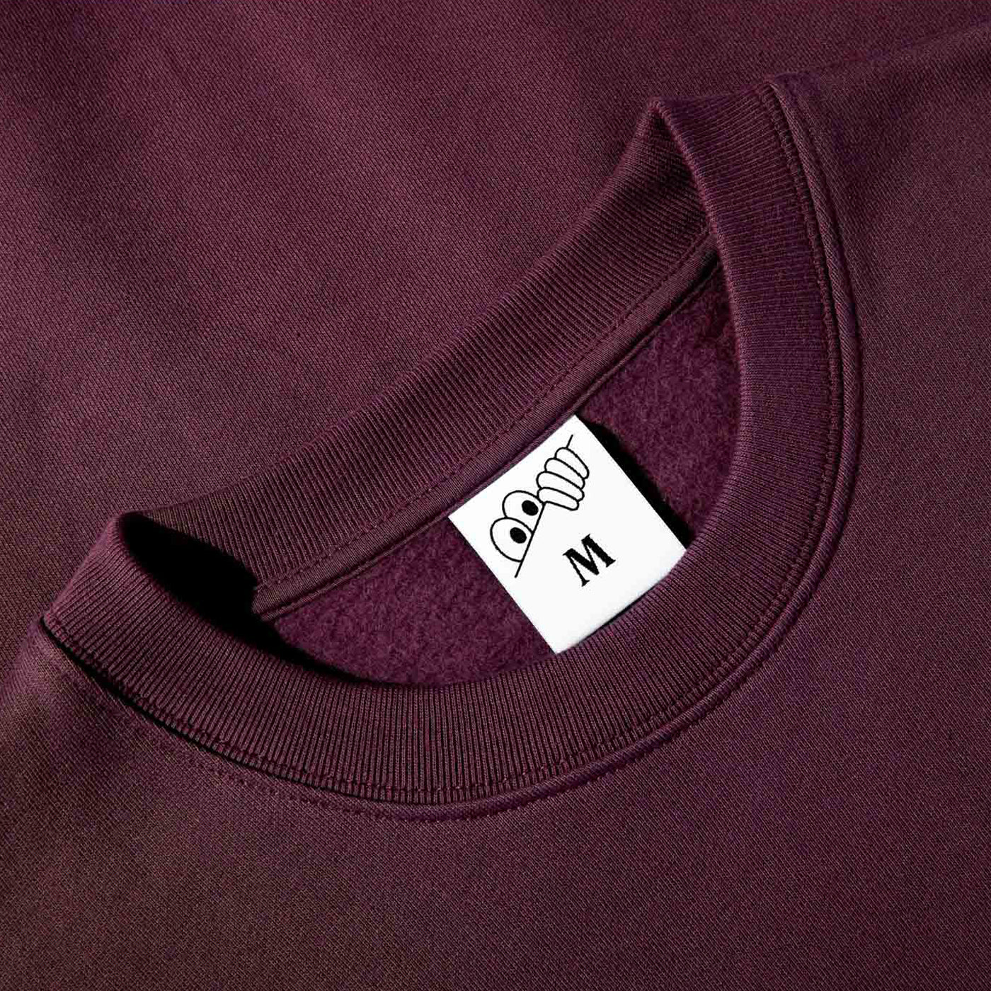 Last Resort AB Atlas Monogram Crewneck Plum