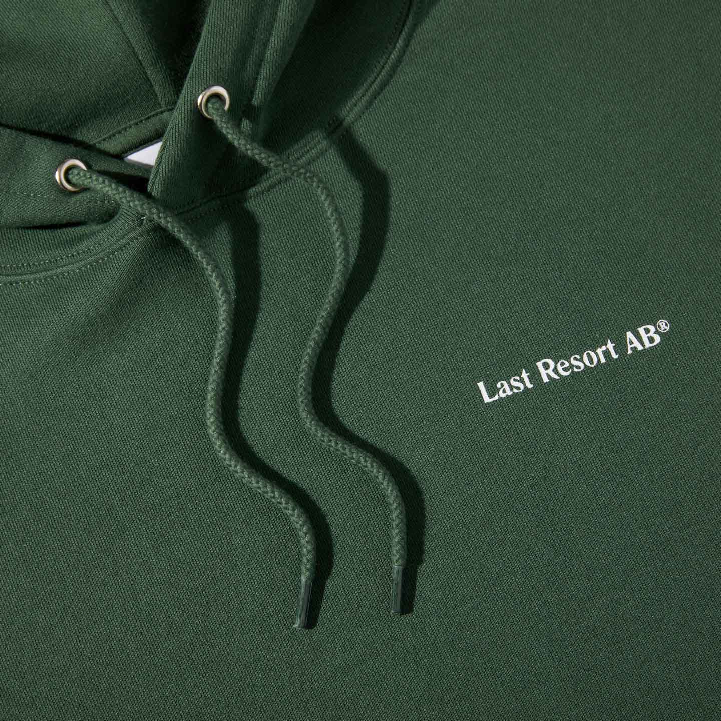 Last Resort AB Atlas Monogram Hoodie Forest Green