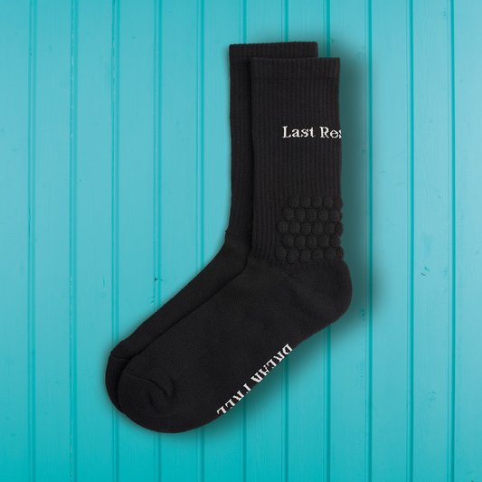 Last Resort AB Right Angle Bubble Socks Black