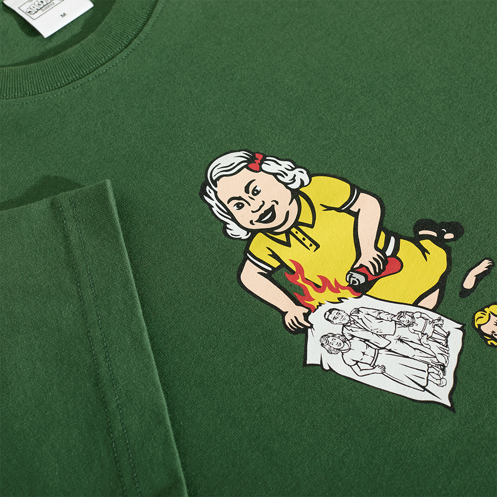 Polar Skate Co. Family Affair T-Shirt Forest Green