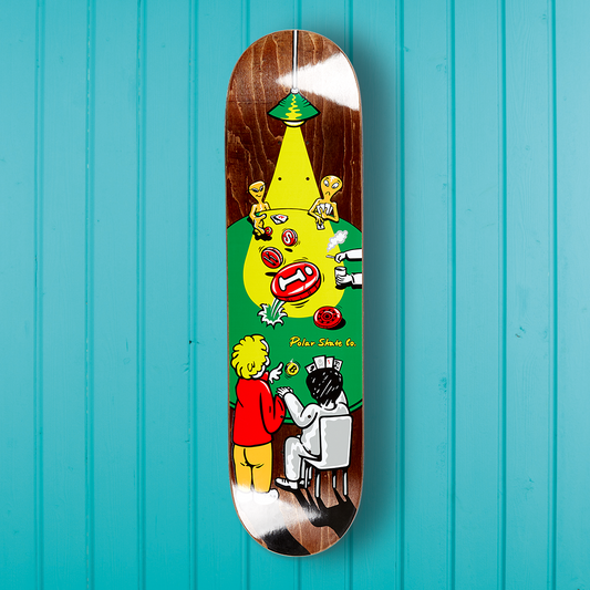 Polar Skate Co. Oskar Rozenborg Poker Face Deck 8.5"