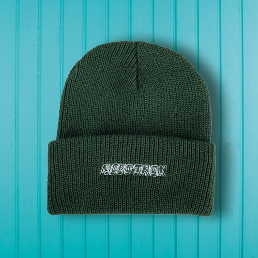 Robotron Slouch Beanie Bottle Green