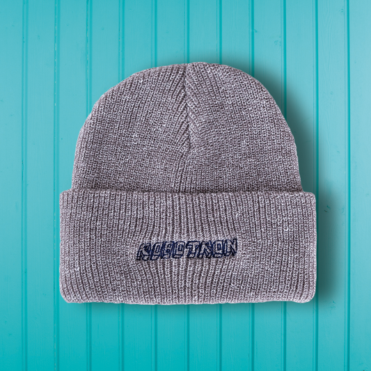 Robotron Slouch Beanie Heather Grey