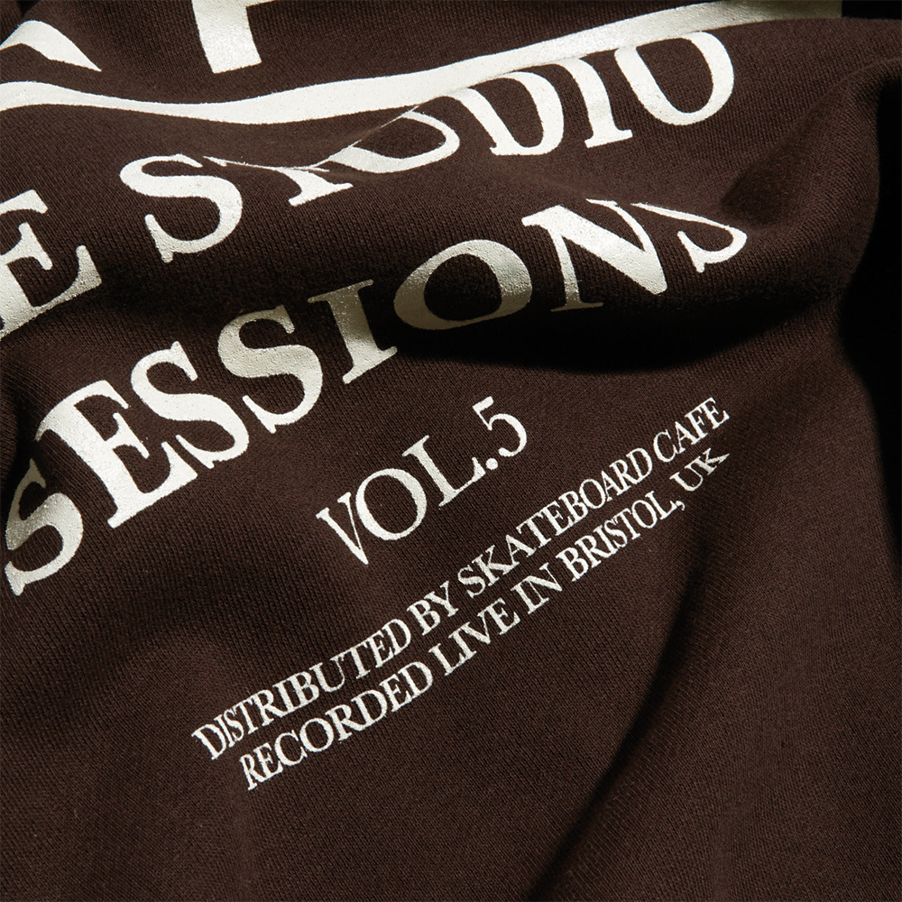 Skateboard Café 45 Hoodie Coffee