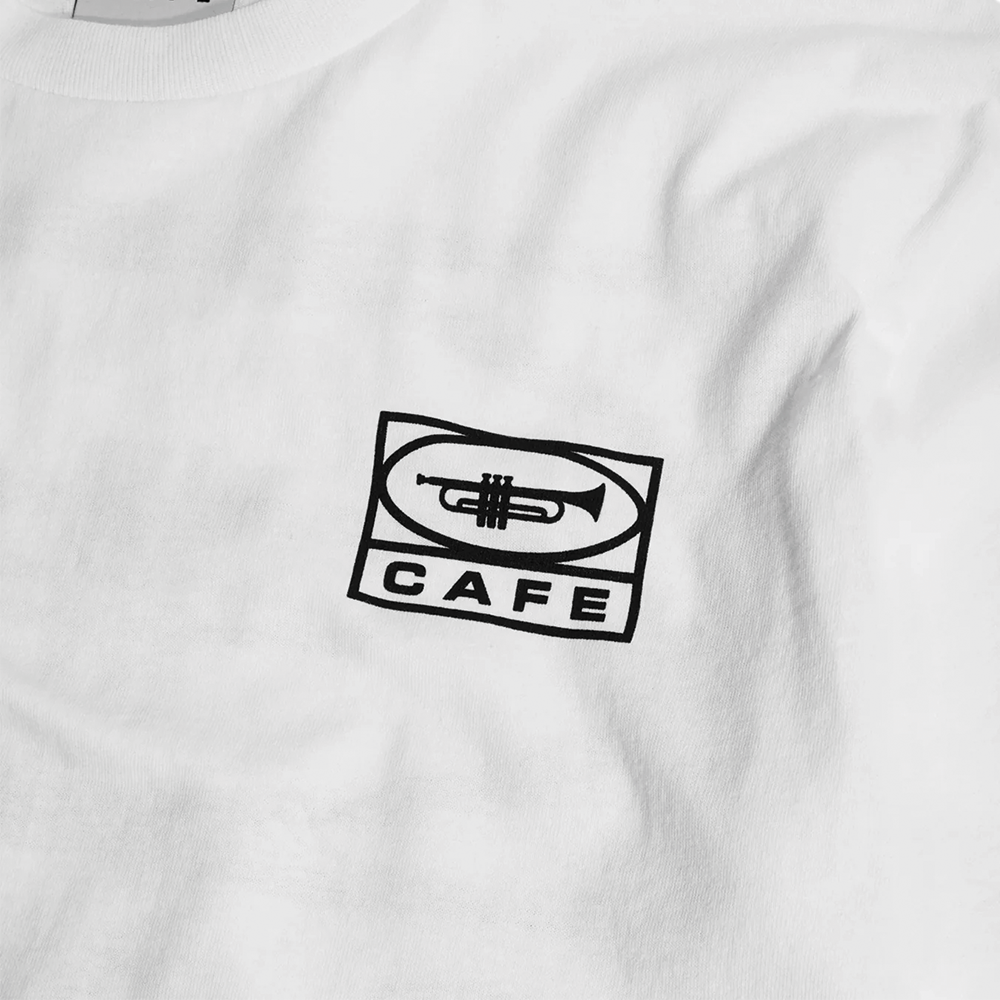 Skateboard Café 45 T-Shirt White