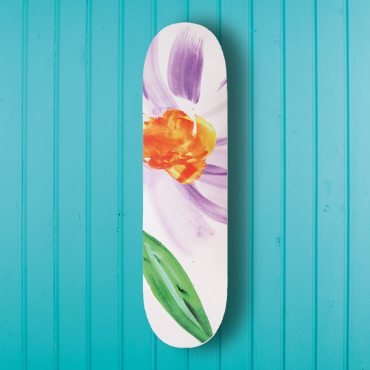 Skateboard Café Floral 8.0"