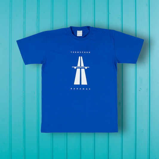 Turnschuh Autobahn T-Shirt Royal Blue