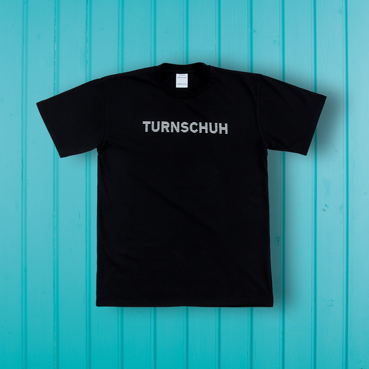 Turnschuh Schach T-Shirt Black