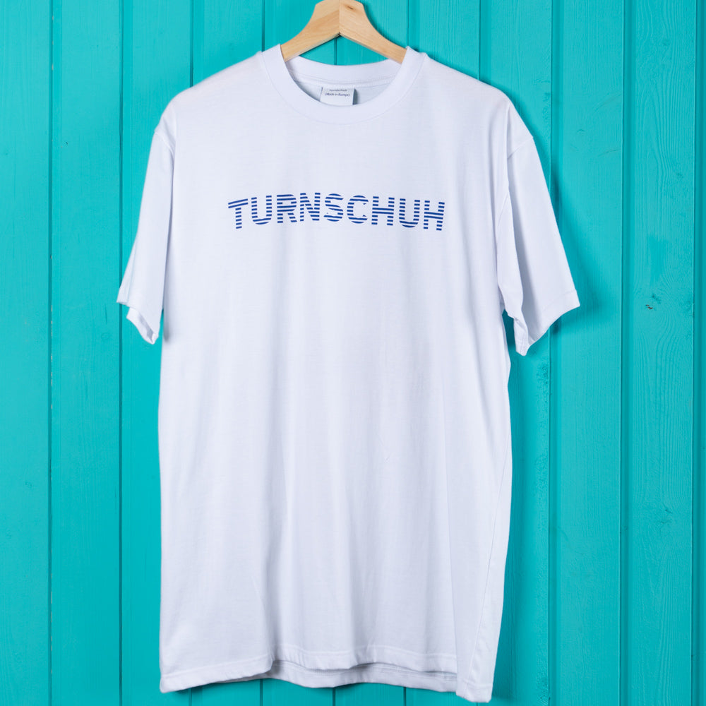 Turnschuh Schach T-Shirt White