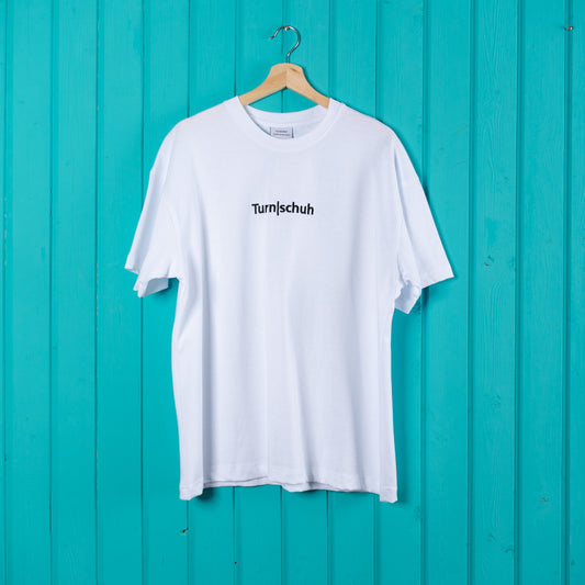 Turnschuh Logo Embroidered T-Shirt White