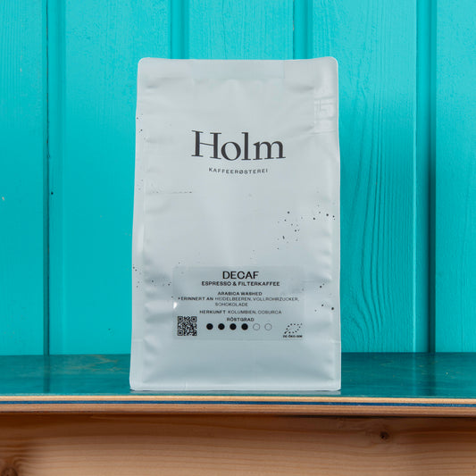 Holm Decaf Espresso & Filter Coffee Beans