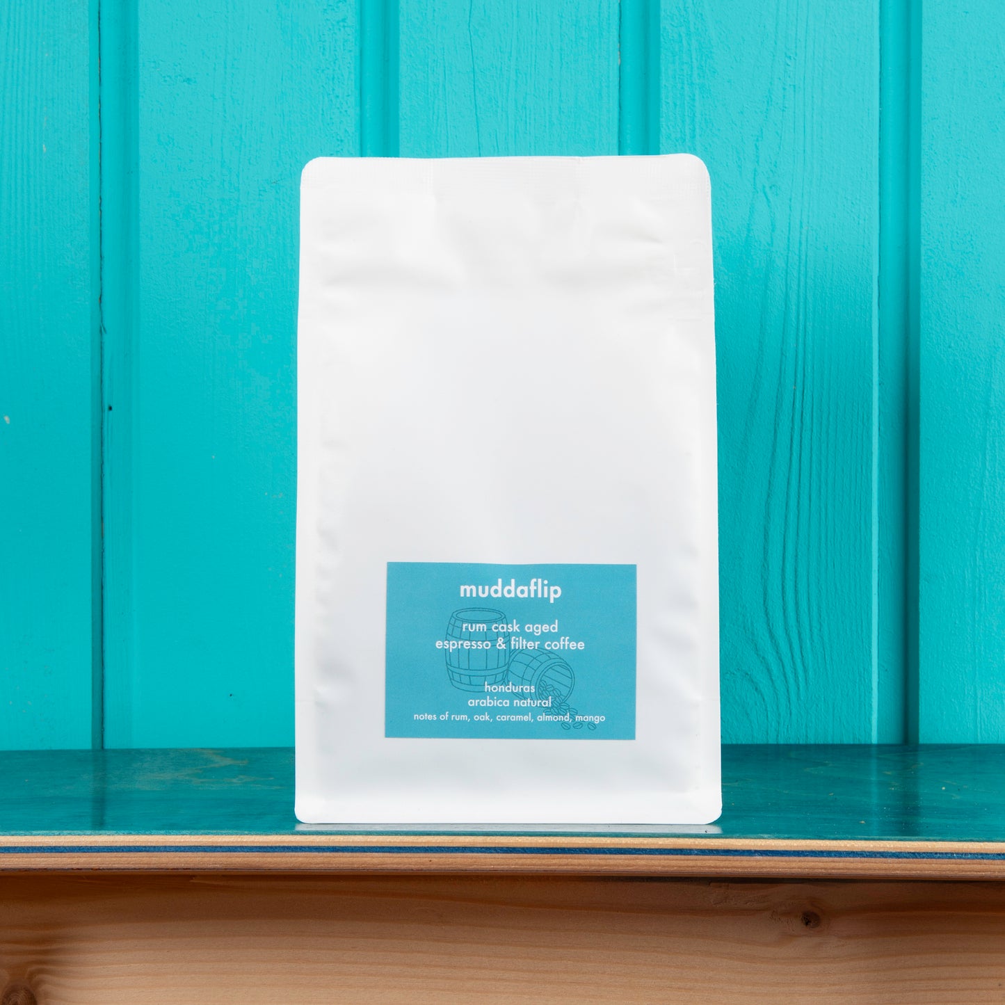 muddaflip rum cask aged Espresso & Filter Coffee Beans 250 g