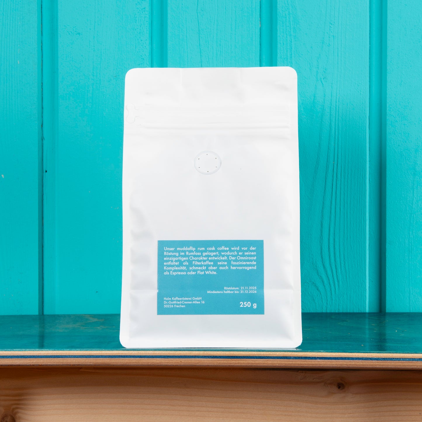 muddaflip rum cask aged Espresso & Filter Coffee Beans 250 g