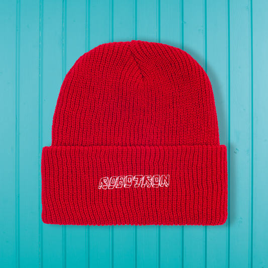 Robotron Slouch Beanie Red
