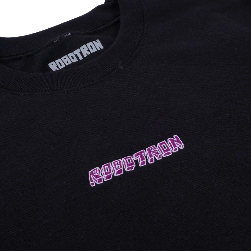 Robotron Slouch Crewneck Sweatshirt Black