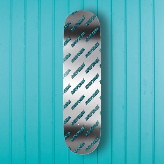 Robotron Chrome Slouch Deck 8.2"